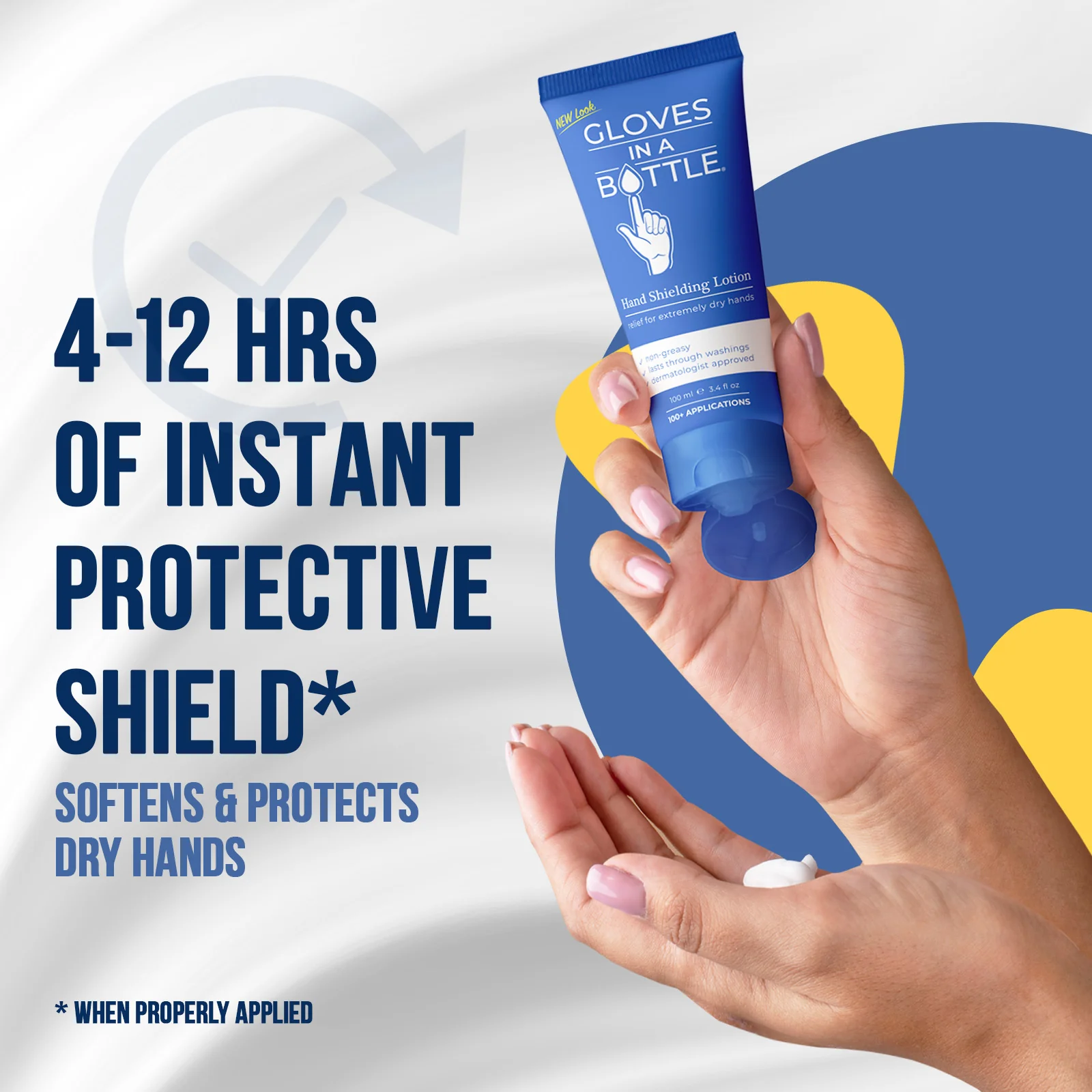Gloves In A Bottle Hand Shielding Lotion 3.4 Oz Tube - Image 3