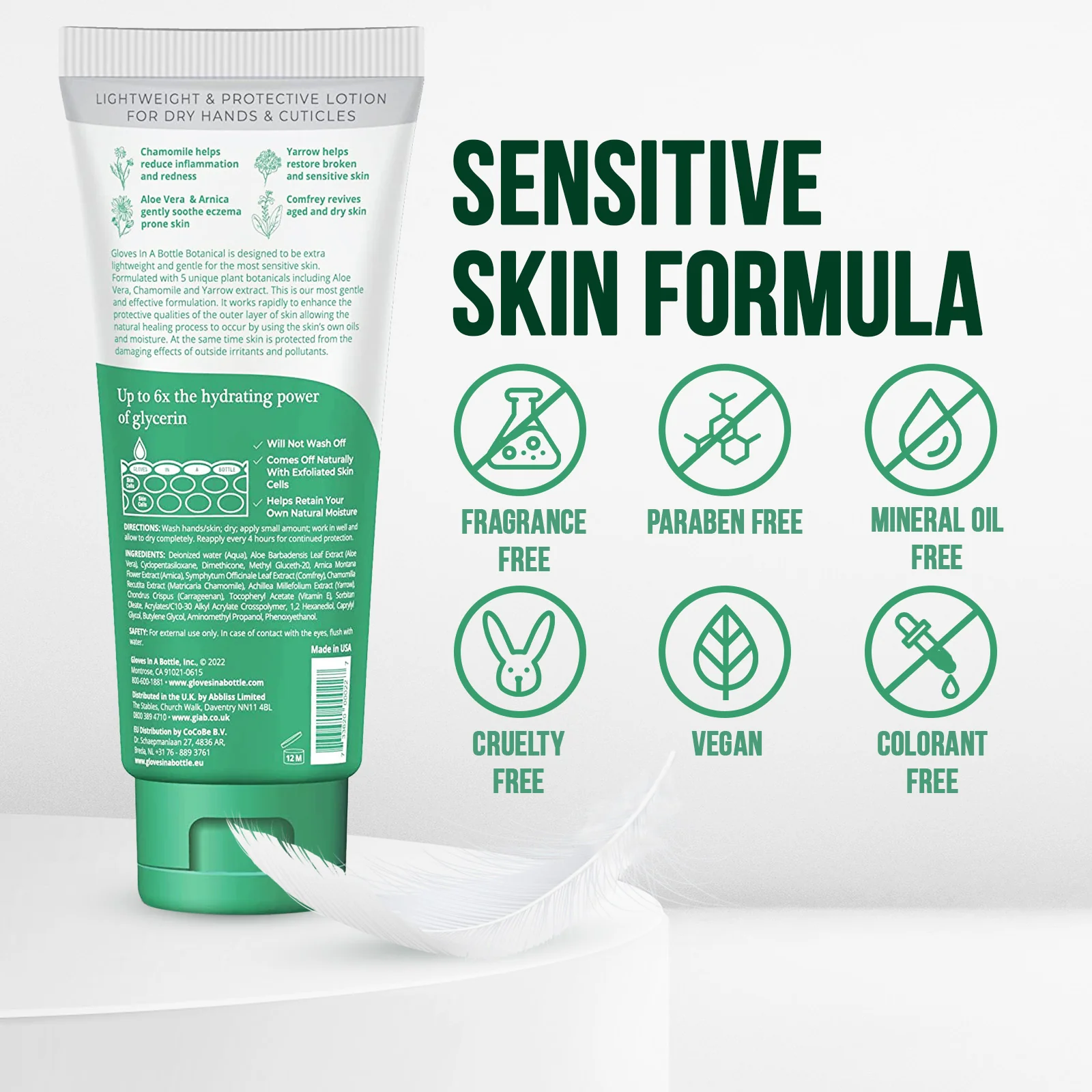 Gloves In A Bottle Hand Shielding Lotion Botanical, 4 Pack - Image 5